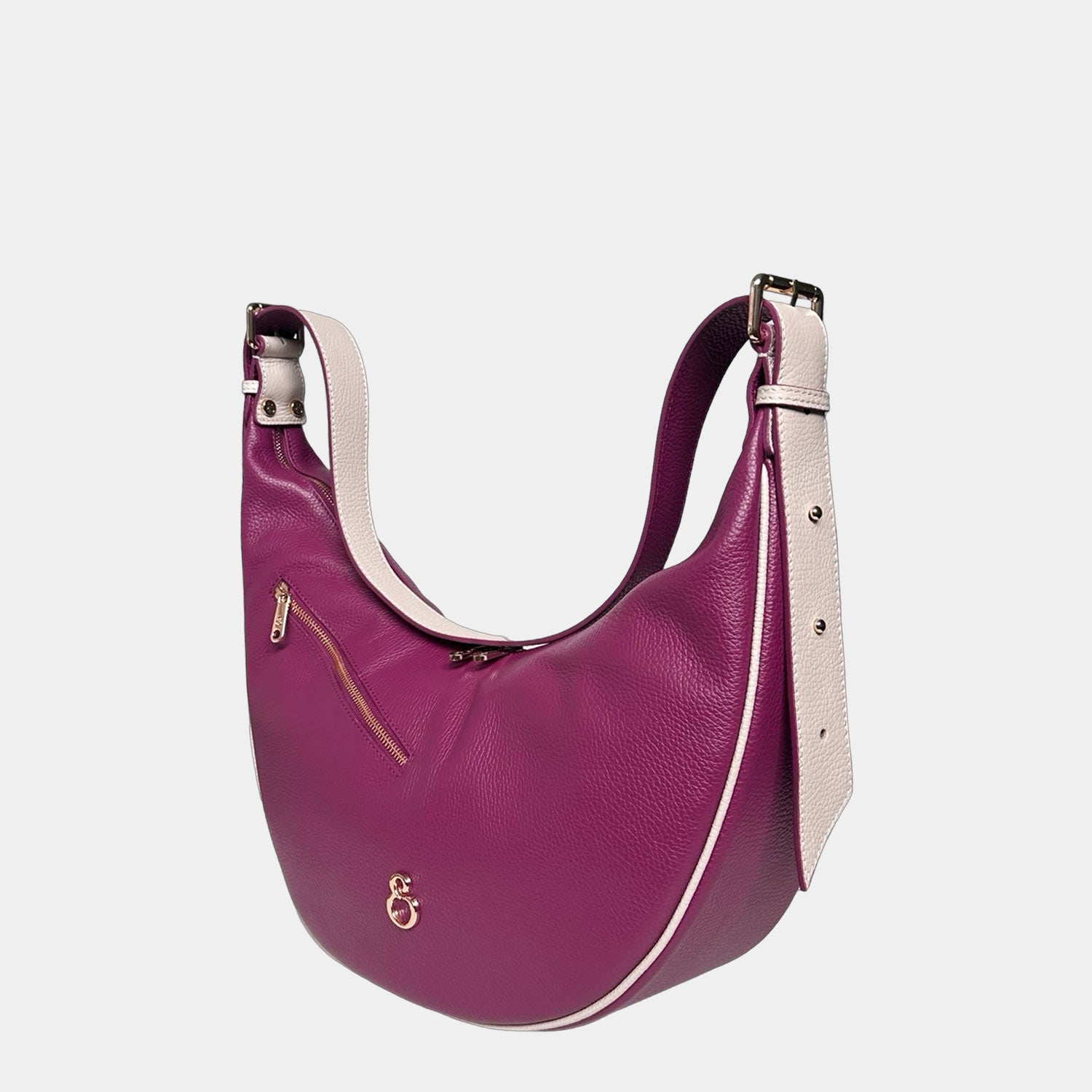 Tokyo Grape Shoulder Bag Butter Profiles Hammered Leather Gold